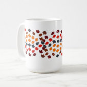 Mug Feuilles de vacances (Devant gauche)