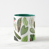 Mug Feuilles de verdure botaniques vintage (Centre)