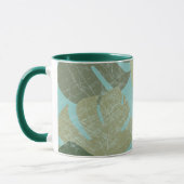 Mug Feuilles dénaturés tropicaux (Gauche)