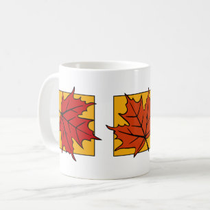 Mug Feuilles d'érable d'automne