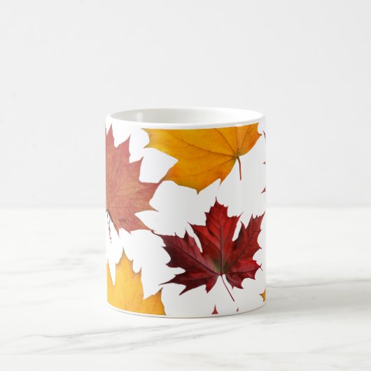 Mug Feuilles d'érable de l'automne (Centre)