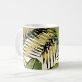 Mug Feuilles d'été, branches, patte décorative sans so (Devant gauche)