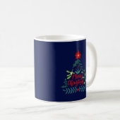 Mug Feuilles du feuillage de Noël (Devant droit)