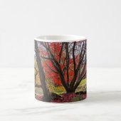 Mug Feuilles et arbres d'automne colorés Paysage (Centre)