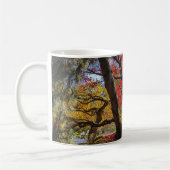 Mug Feuilles et arbres d'automne colorés Paysage (Gauche)
