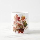 Mug Feuilles et fleurs d'automne en bouquet d'automne (Centre)