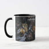 Mug Feuilles et glands d'automne dans des eaux mystéri (Gauche)