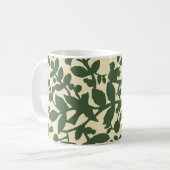 Mug Feuilles et oiseaux (Devant gauche)