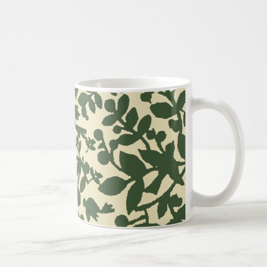 Mug Feuilles et oiseaux (Droite)
