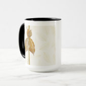 Mug Feuilles et paille (Devant gauche)