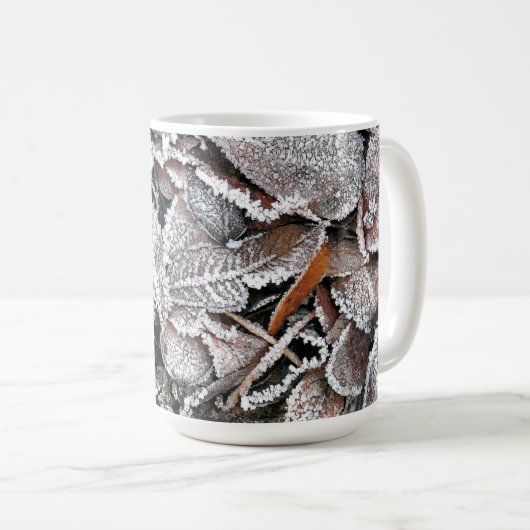 MUG FEUILLES HIVER (Devant droit)