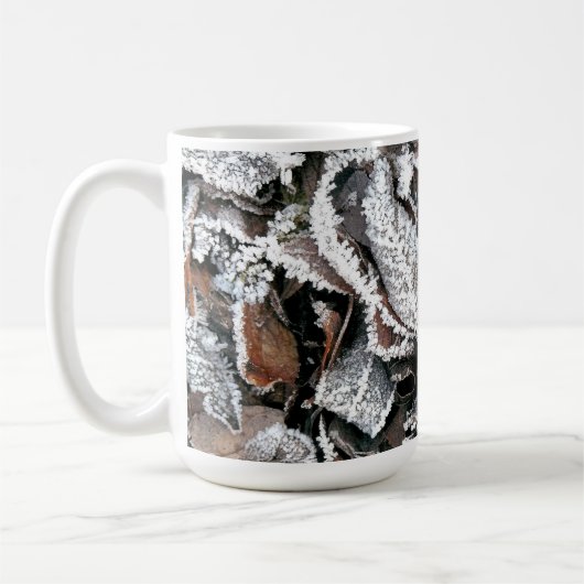 MUG FEUILLES HIVER (Gauche)
