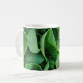 Mug Feuilles hôteliers verts (Devant gauche)