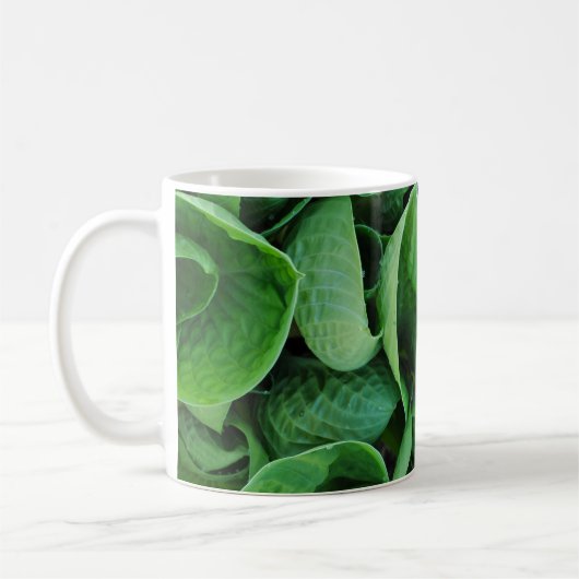 Mug Feuilles hôteliers verts (Gauche)