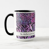 Mug feuilles impressionnistes Abstraits (Gauche)