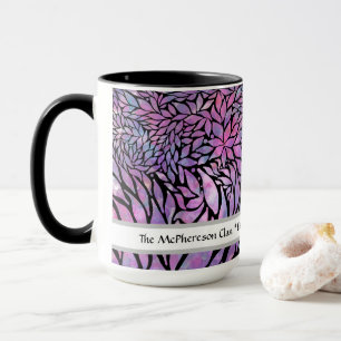 Mug feuilles impressionnistes Abstraits