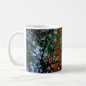 Mug Feuilles jaunes, verts et bruns (Gauche)