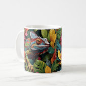 Mug Feuilles Lizard et couleur (Devant gauche)