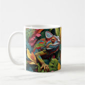 Mug Feuilles Lizard et couleur (Gauche)