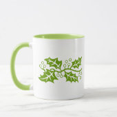 Mug - feuilles saints en vert (Gauche)