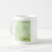 Mug Feuilles Spirea - Art numérique (Devant gauche)