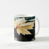 Mug Feuilles Sur La Rivière (Devant droit)