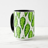 Mug Feuilles tropicaux (Devant gauche)