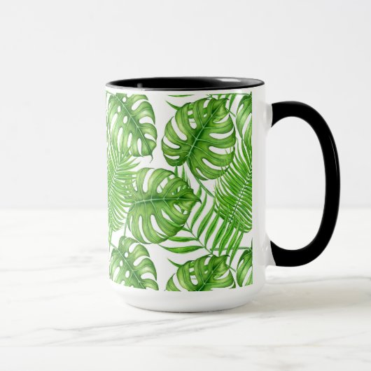Mug Feuilles tropicaux (Droite)
