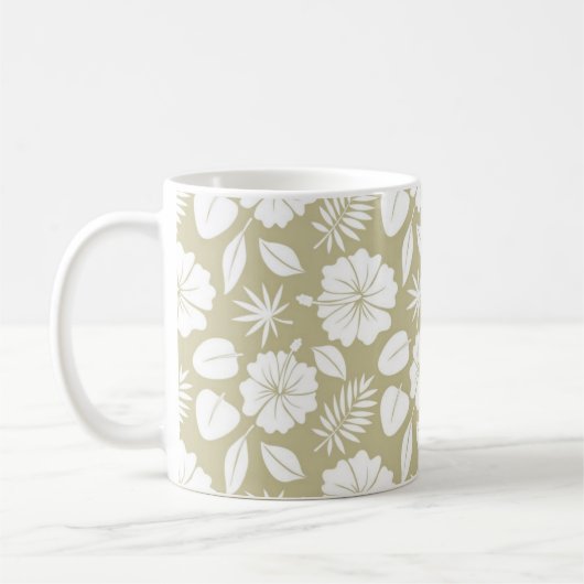Mug - Feuilles tropicaux1 (Gauche)