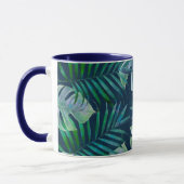 Mug Feuilles tropicaux de nuit (Gauche)