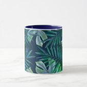 Mug Feuilles tropicaux de nuit (Centre)