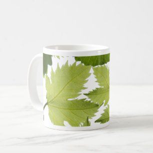 Mug Feuilles Vertes de Vigne de Raisin