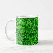 Mug Feuilles vertes luxuriantes (Gauche)