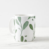 Mug Feuilles verts (Devant gauche)