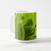 Mug Feuilles verts Hosta (Devant gauche)