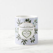 Mug Feuilles verts Sage (Centre)