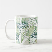 Mug Feuilles verts tropicaux (Gauche)