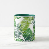 Mug Feuilles verts tropicaux (Centre)