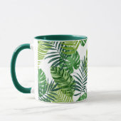 Mug Feuilles verts tropicaux (Gauche)