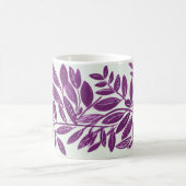 Mug Feuilles violets (Centre)