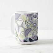 Mug Feuilles violettes (Devant gauche)