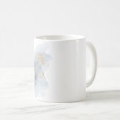 Mug Feux d'artifice Blue Gold USA (Devant droit)