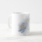 Mug Feux d'artifice Blue Gold USA (Devant gauche)