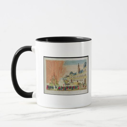 Mug Feux d'artifice devant l'hôtel de Ville à Paris (Gauche)