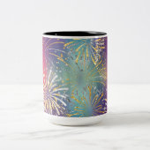 Mug Feux d'Artifice Illustré (Centre)