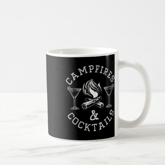 Mug Feux de camp de femmes et queues de feu de camp ho (Droite)