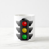 Mug Feux de circulation Rouge Jaune Vert Signal (Centre)