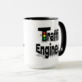 Mug Feux de l'ingénieur de la circulation (Devant droit)