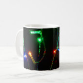 Mug Feux de Noël colorés (Devant gauche)