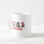 Mug Feux de Noël et de Chat (Devant gauche)